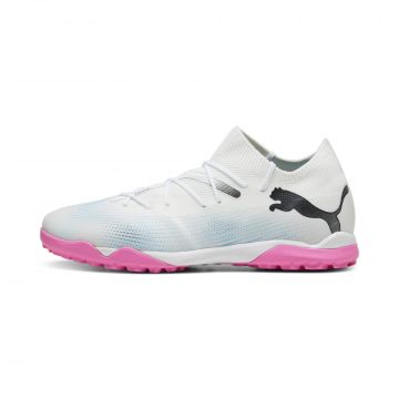 Puma Future 7 Match TT Turf Shoe - White / Pink